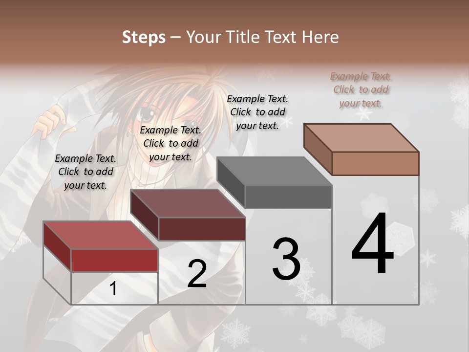 A Anime Character With A Sword In His Hand PowerPoint Template