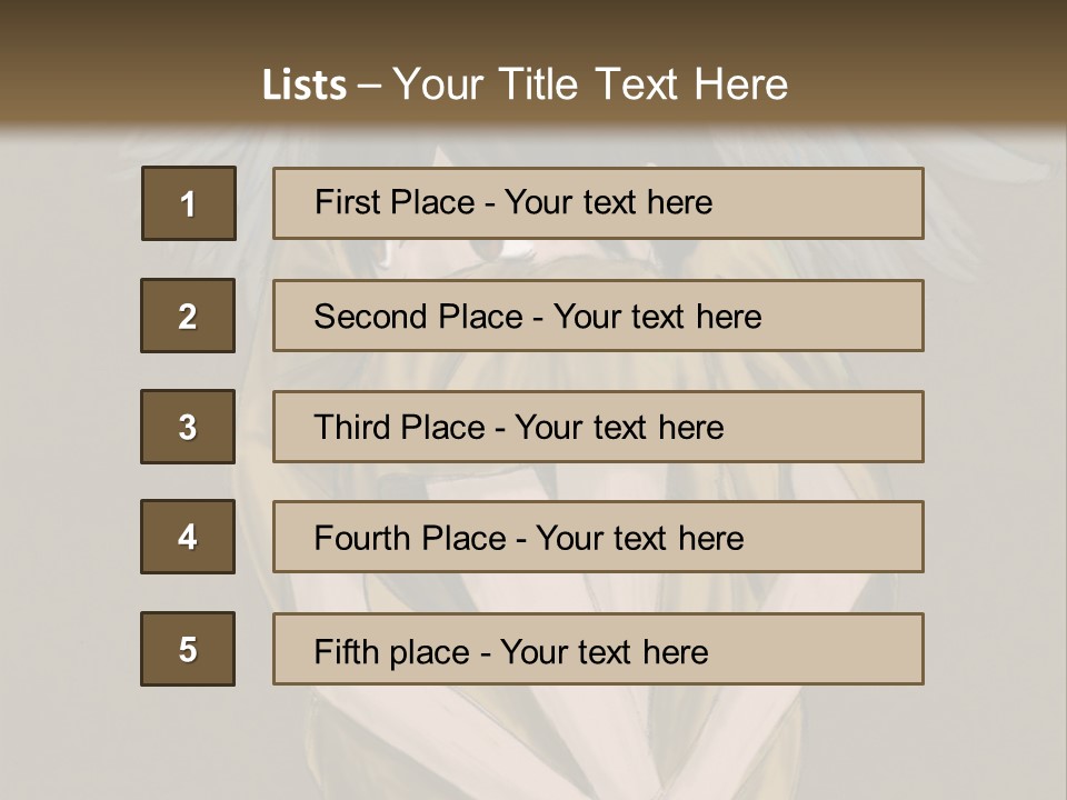 A Picture Of An Angel With A Halo Above It PowerPoint Template