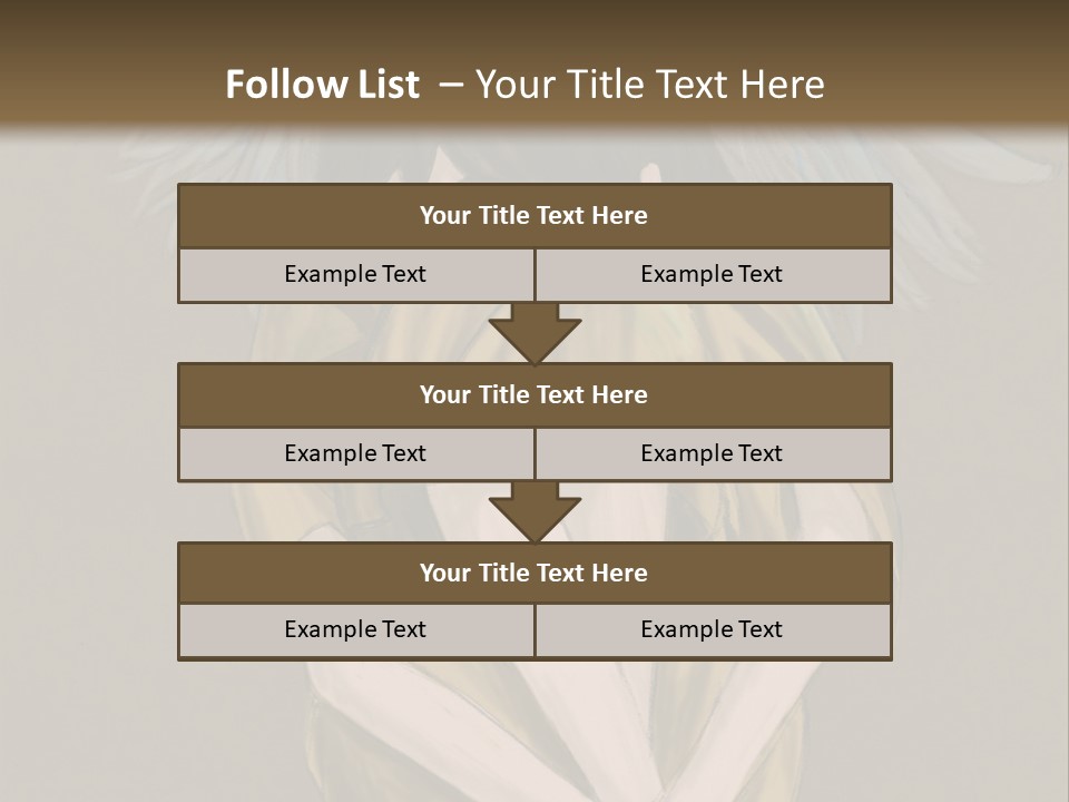 A Picture Of An Angel With A Halo Above It PowerPoint Template