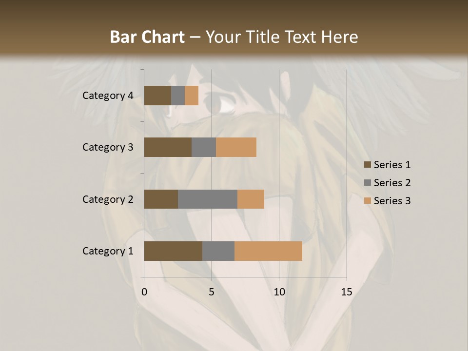 A Picture Of An Angel With A Halo Above It PowerPoint Template