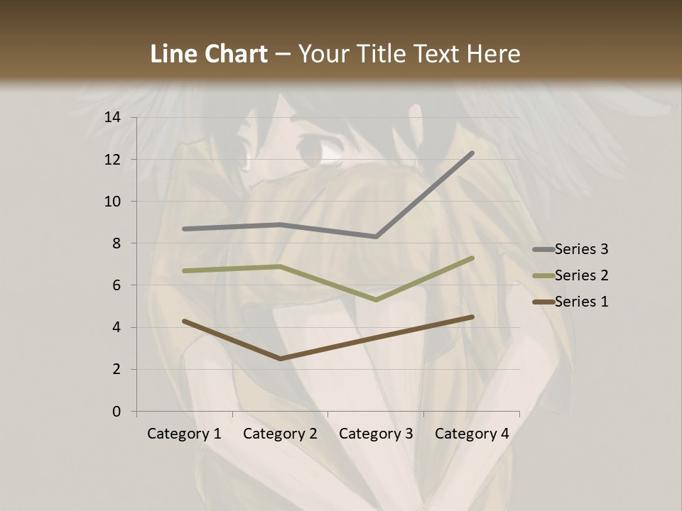 A Picture Of An Angel With A Halo Above It PowerPoint Template