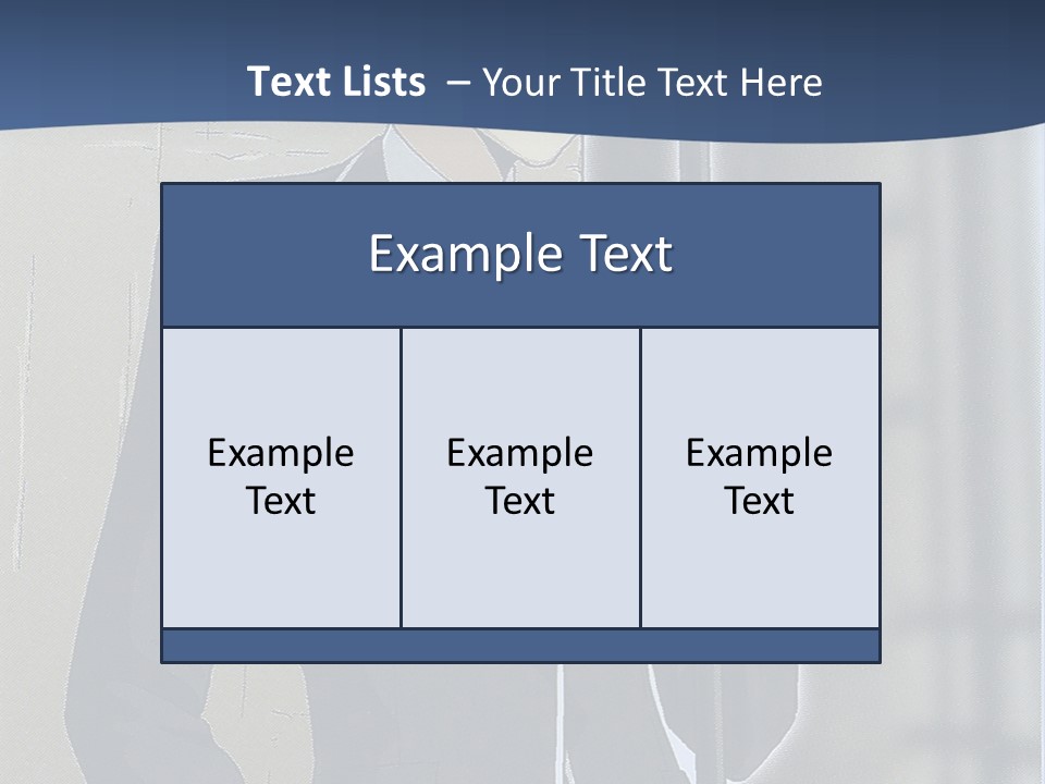 A Man In A Suit And Tie Holding An Umbrella PowerPoint Template