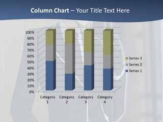 A Man In A Suit And Tie Holding An Umbrella PowerPoint Template