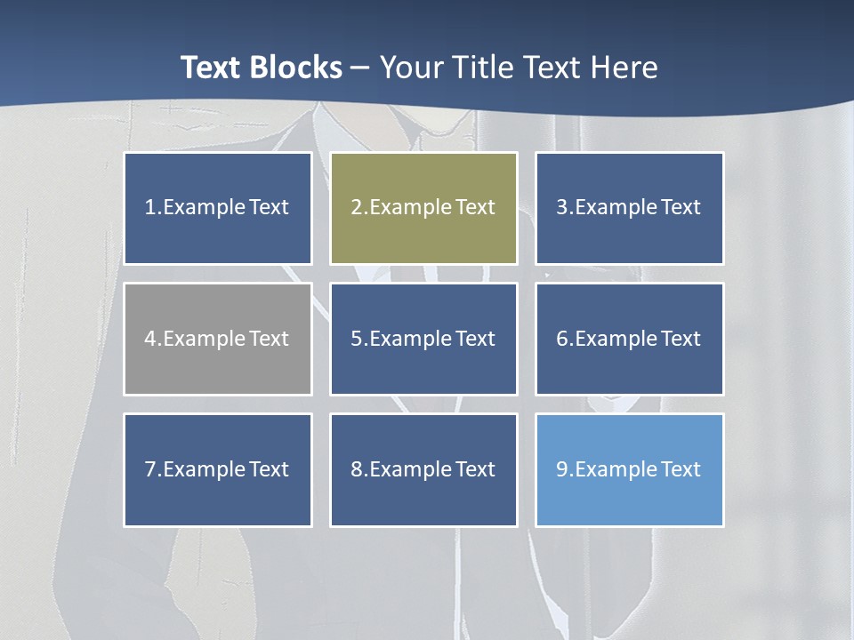 A Man In A Suit And Tie Holding An Umbrella PowerPoint Template