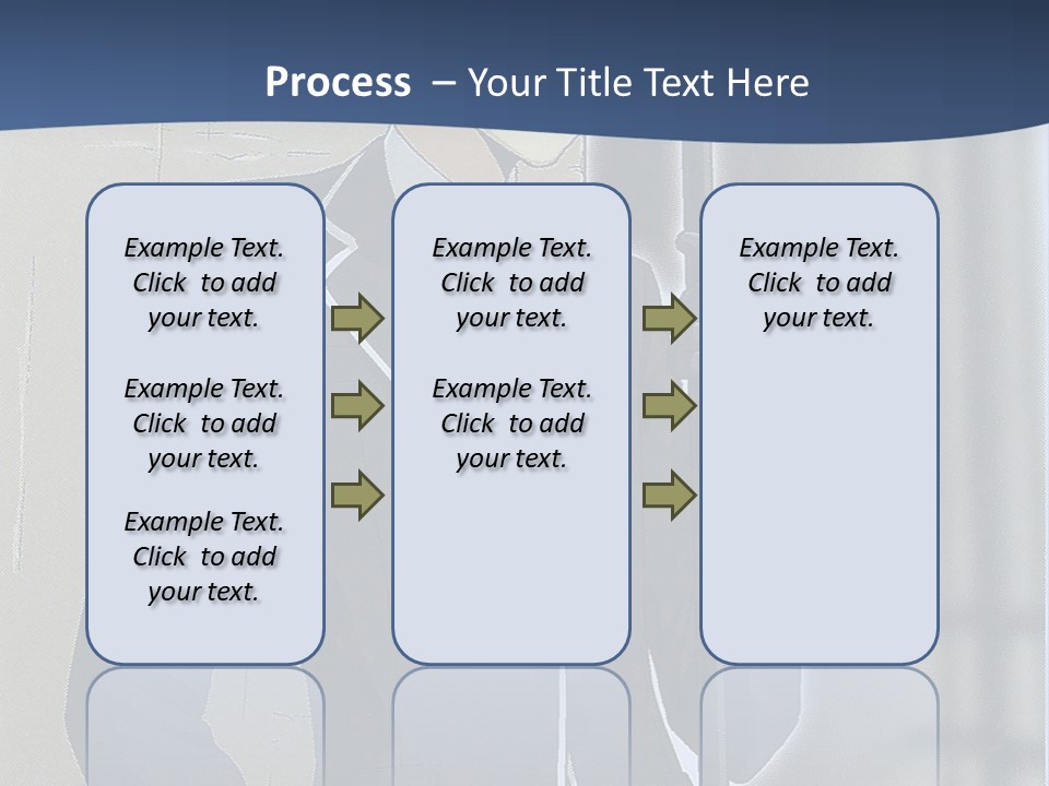 A Man In A Suit And Tie Holding An Umbrella PowerPoint Template