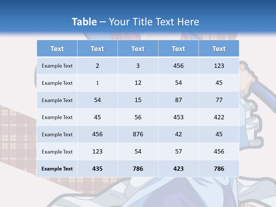 A Girl With Pink Hair And A Blue Hat Is Holding A Broom PowerPoint Template