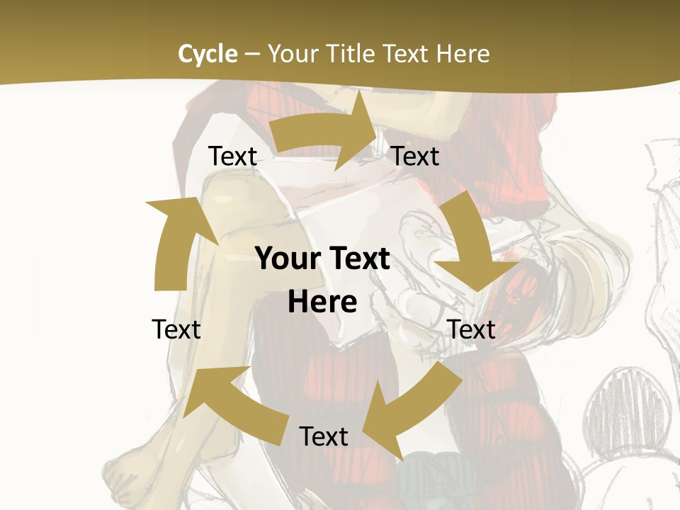 A Man Holding A Woman In His Arms PowerPoint Template