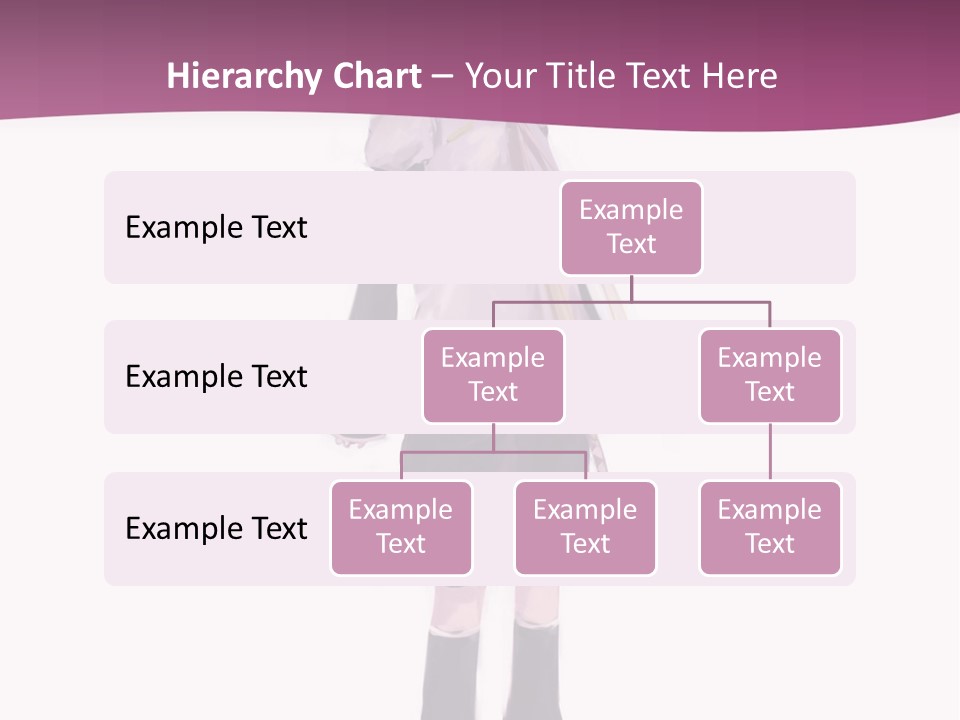 A Girl In A Short Skirt Is Standing In Front Of A Pink Background PowerPoint Template