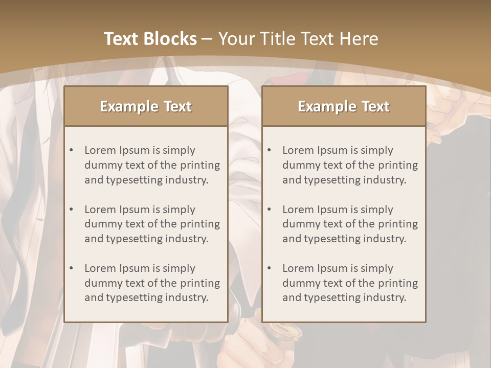 A Couple Of Anime Characters Holding Swords PowerPoint Template
