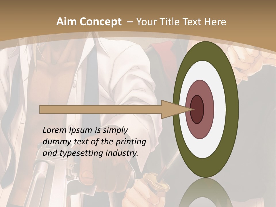 A Couple Of Anime Characters Holding Swords PowerPoint Template