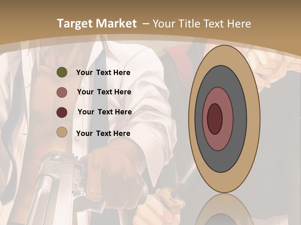 A Couple Of Anime Characters Holding Swords PowerPoint Template