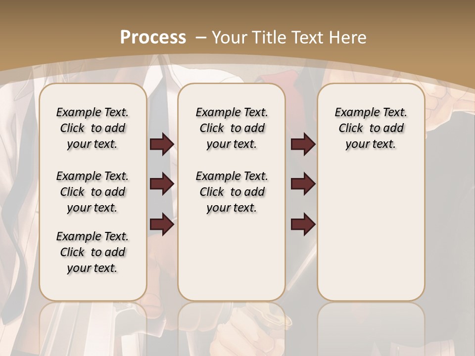 A Couple Of Anime Characters Holding Swords PowerPoint Template