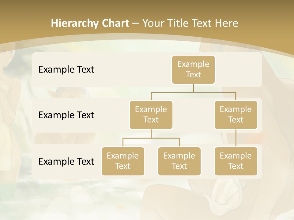 A Group Of Naked People In The Water PowerPoint Template