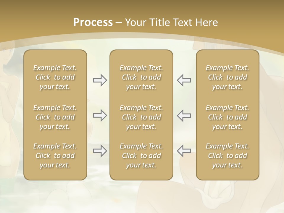 A Group Of Naked People In The Water PowerPoint Template