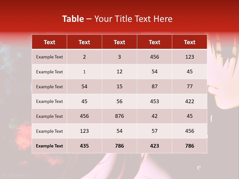 A Couple Kissing In Front Of A Colorful Background PowerPoint Template