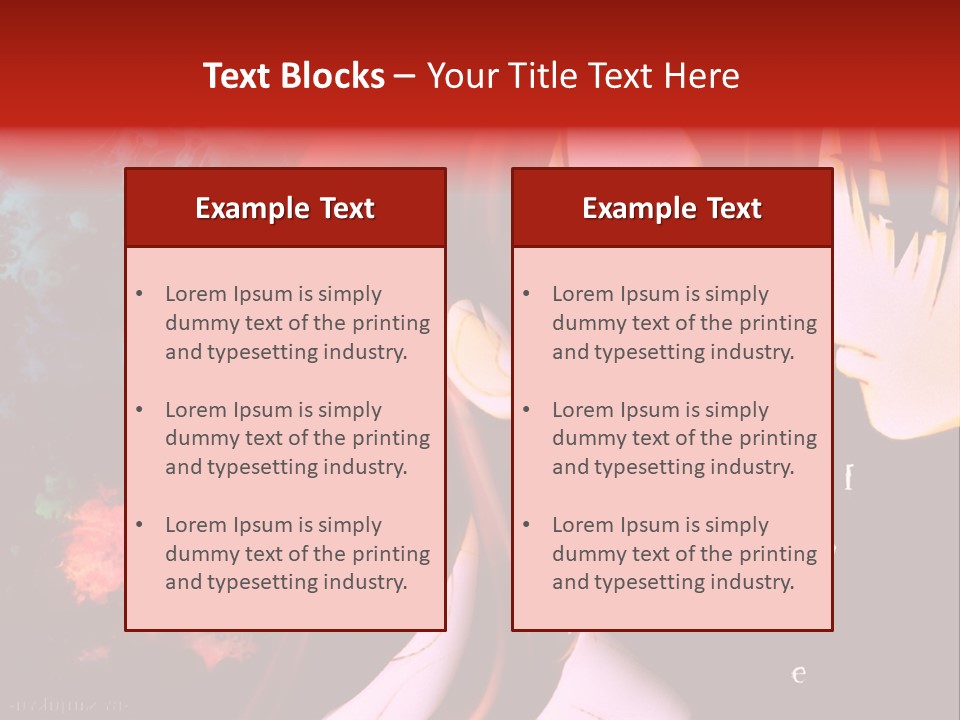 A Couple Kissing In Front Of A Colorful Background PowerPoint Template