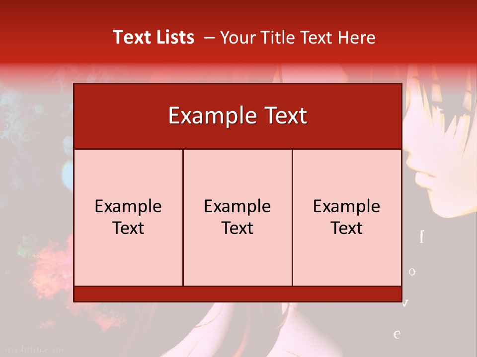 A Couple Kissing In Front Of A Colorful Background PowerPoint Template