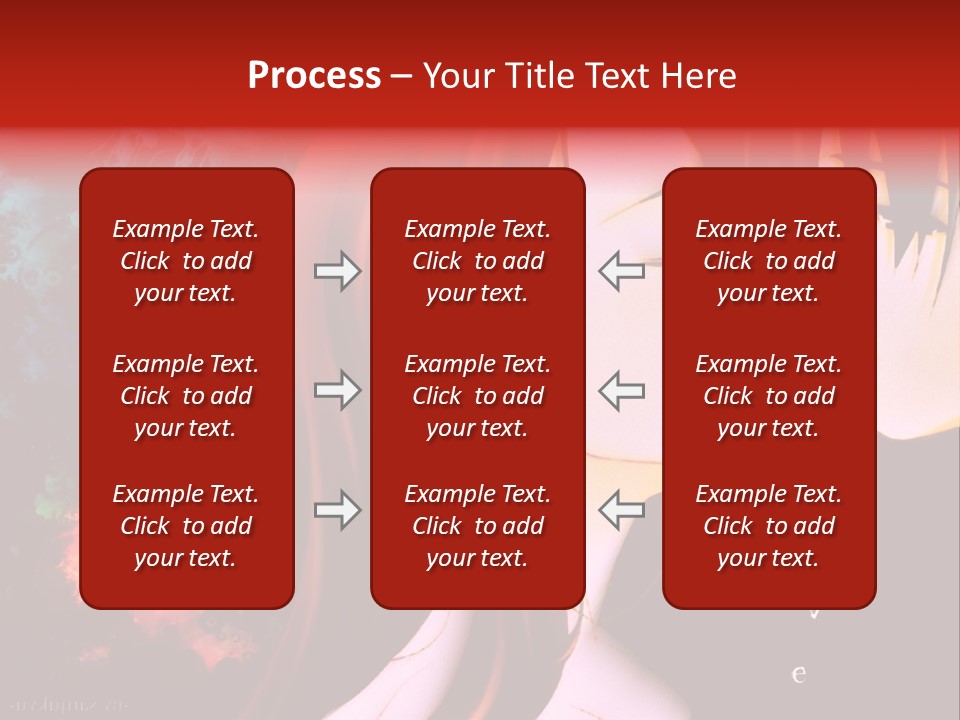 A Couple Kissing In Front Of A Colorful Background PowerPoint Template