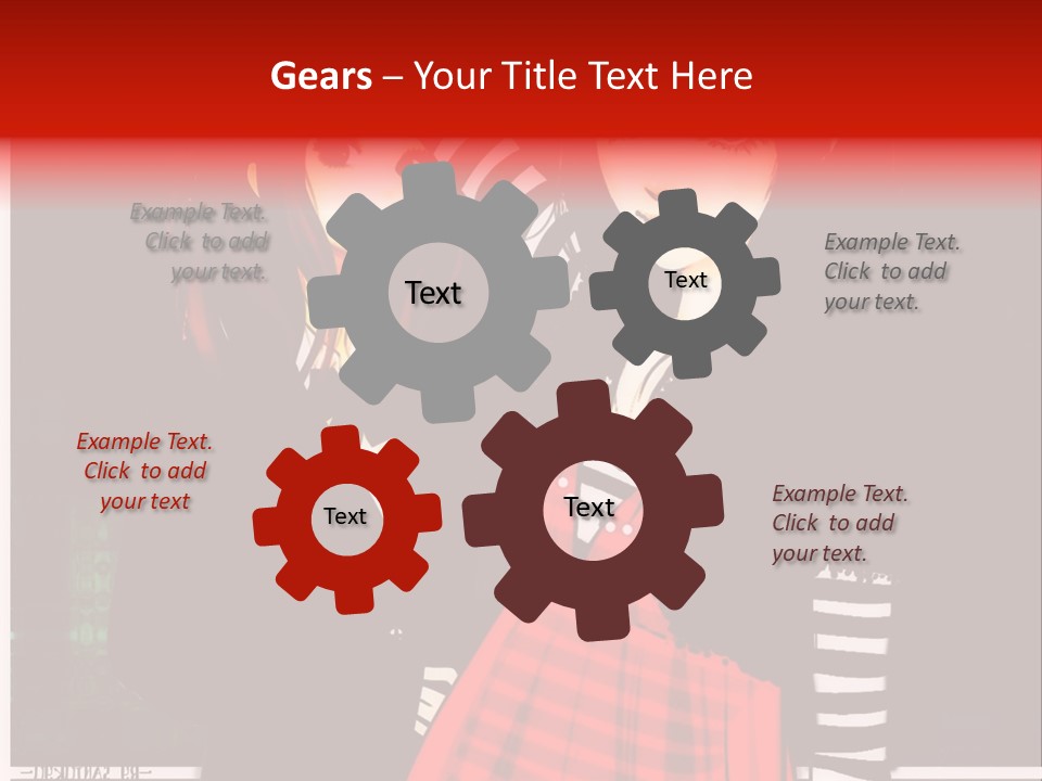 A Couple Of Women Standing Next To Each Other PowerPoint Template