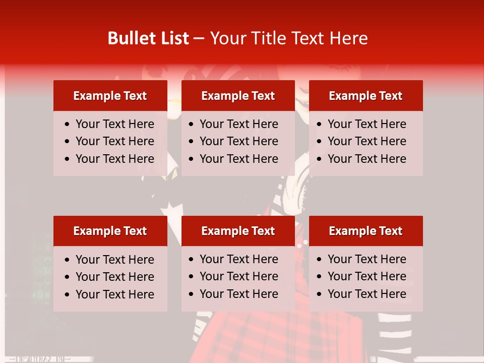A Couple Of Women Standing Next To Each Other PowerPoint Template