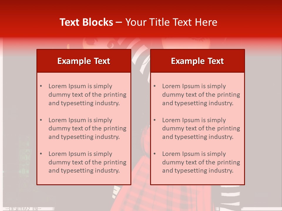 A Couple Of Women Standing Next To Each Other PowerPoint Template