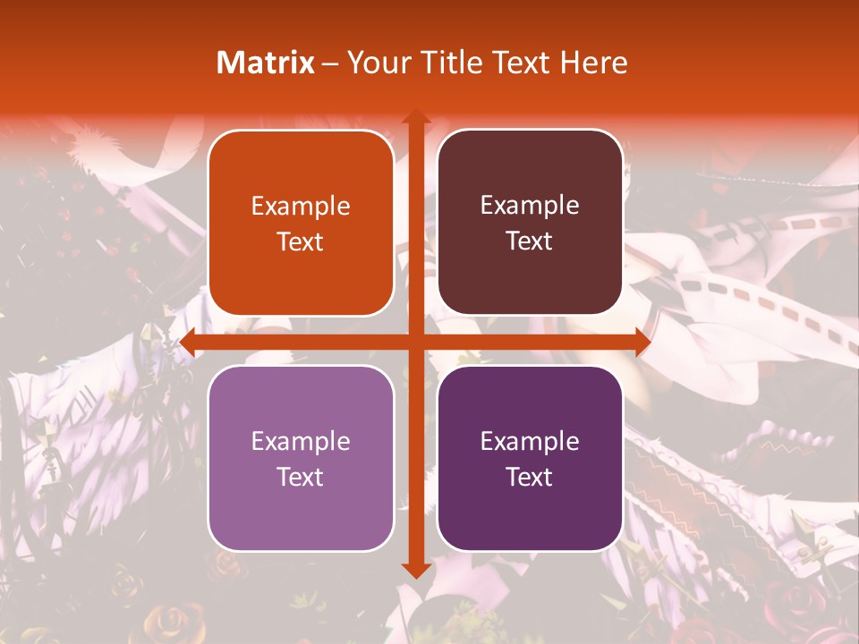 A Couple Of Anime Girls Sitting Next To Each Other PowerPoint Template