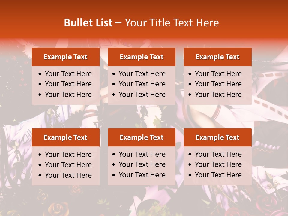 A Couple Of Anime Girls Sitting Next To Each Other PowerPoint Template