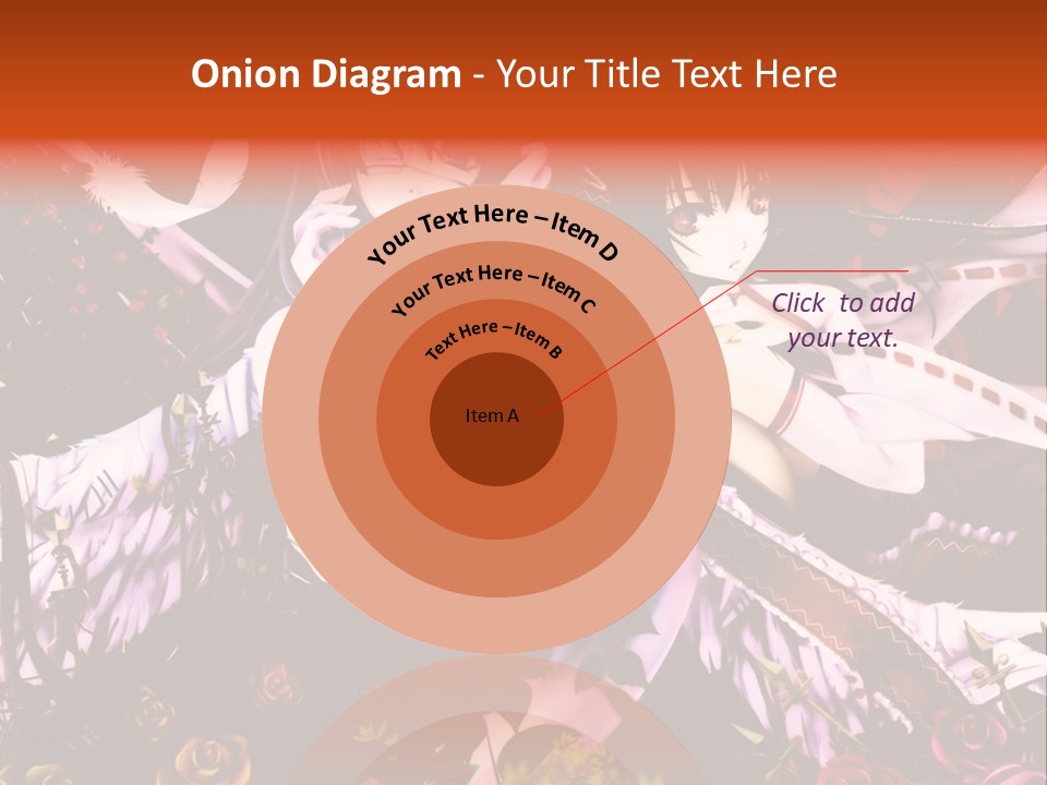 A Couple Of Anime Girls Sitting Next To Each Other PowerPoint Template