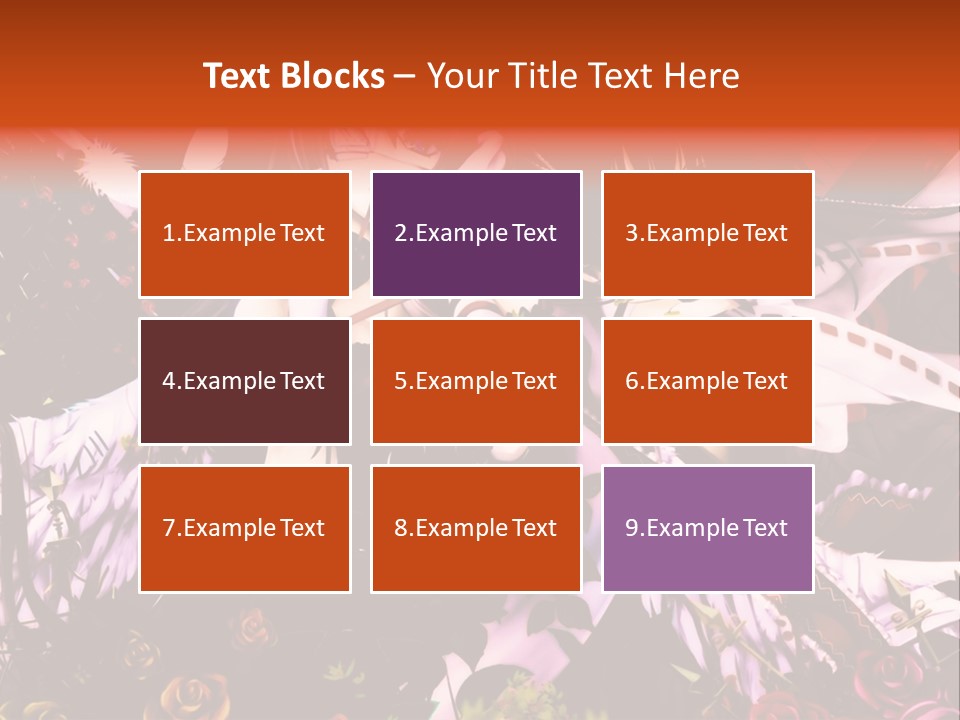 A Couple Of Anime Girls Sitting Next To Each Other PowerPoint Template