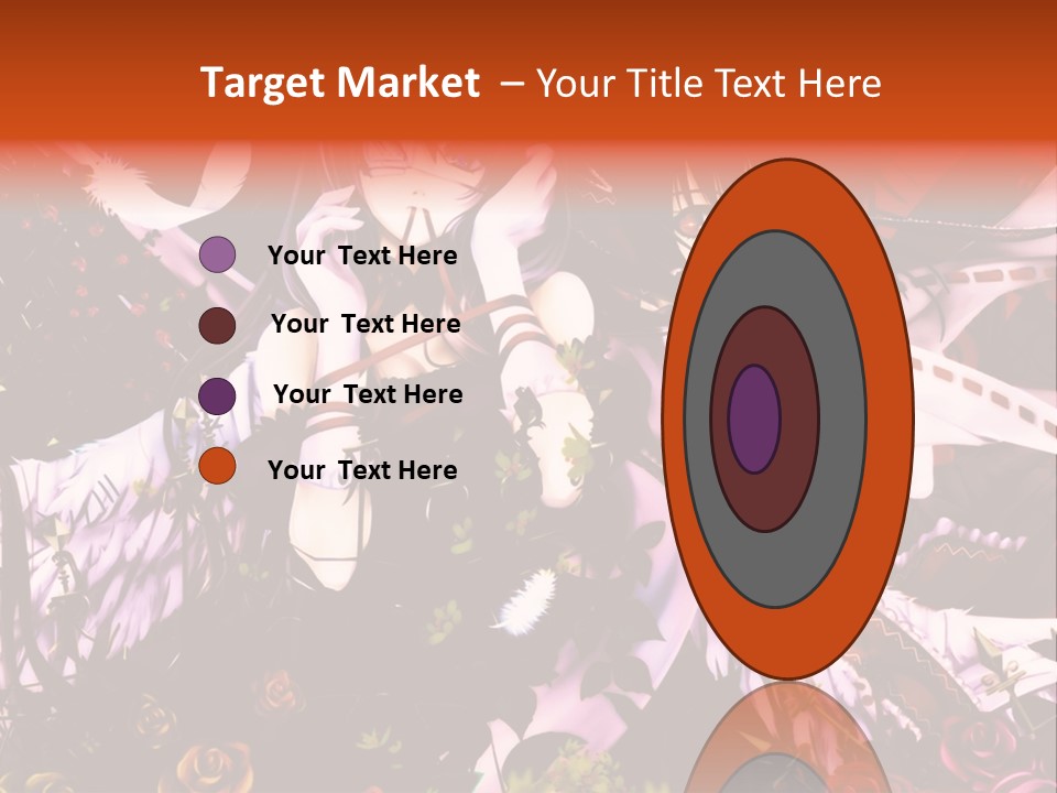 A Couple Of Anime Girls Sitting Next To Each Other PowerPoint Template