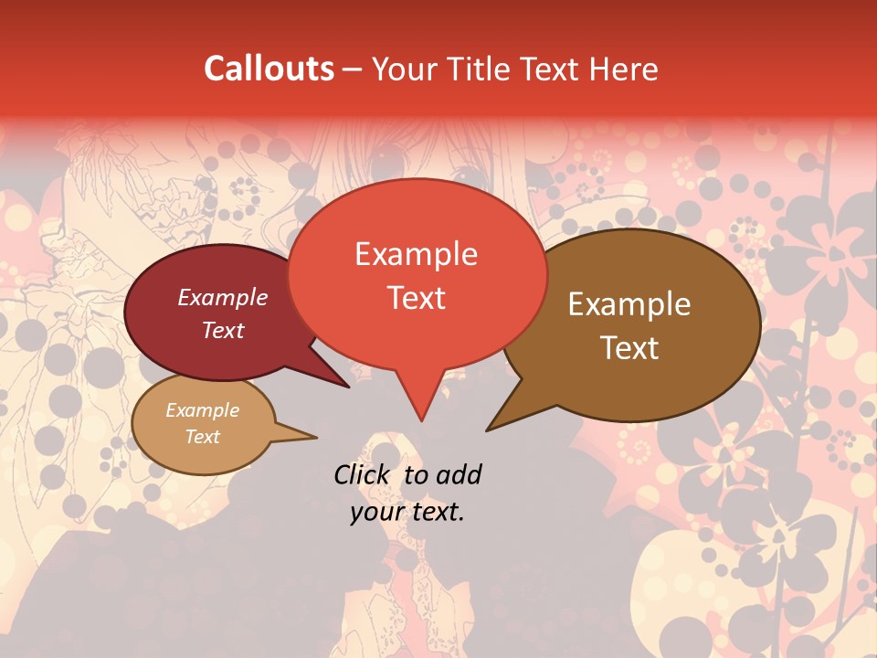 A Girl With Long Blonde Hair Standing In Front Of A Floral Background PowerPoint Template