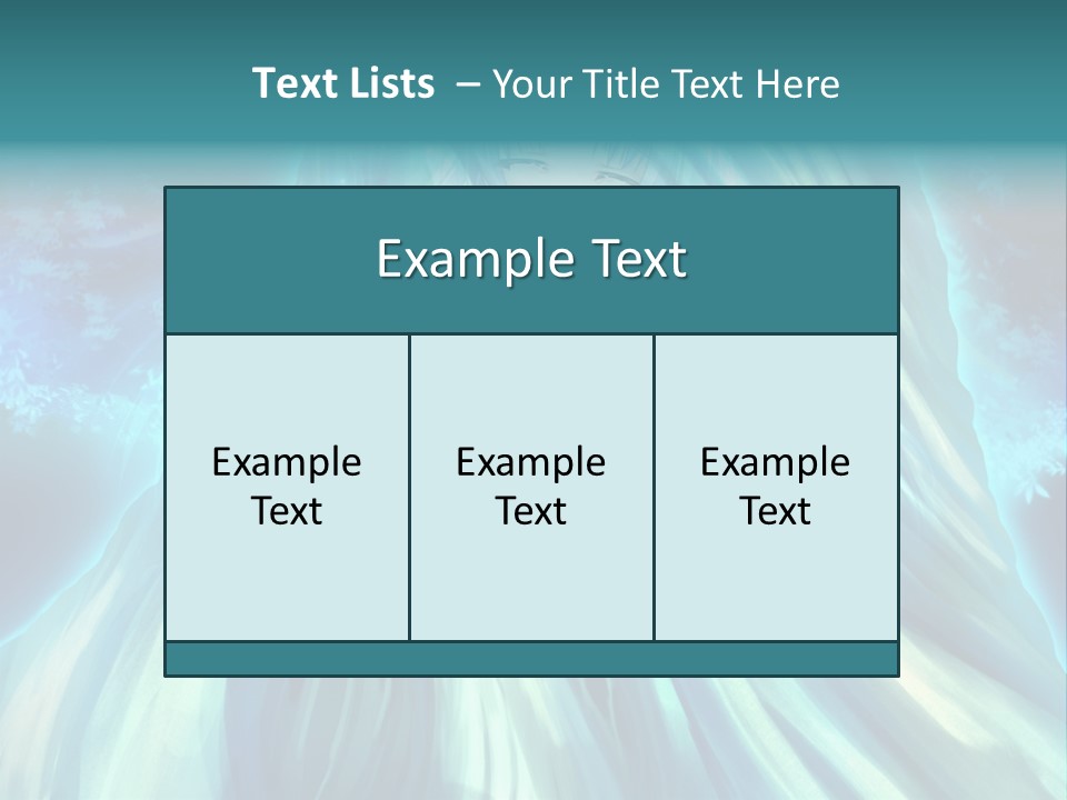 A Woman In A Blue Dress Standing In Front Of A Waterfall PowerPoint Template