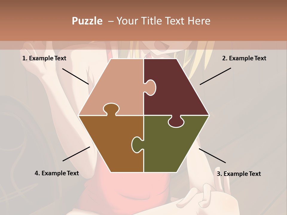 A Woman In A Red Top Is Sitting On A Bench PowerPoint Template