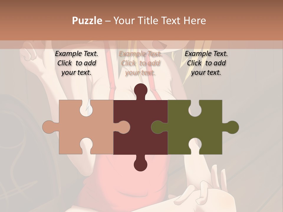 A Woman In A Red Top Is Sitting On A Bench PowerPoint Template