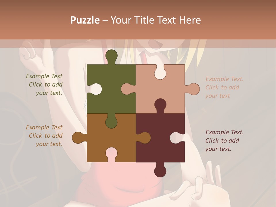 A Woman In A Red Top Is Sitting On A Bench PowerPoint Template