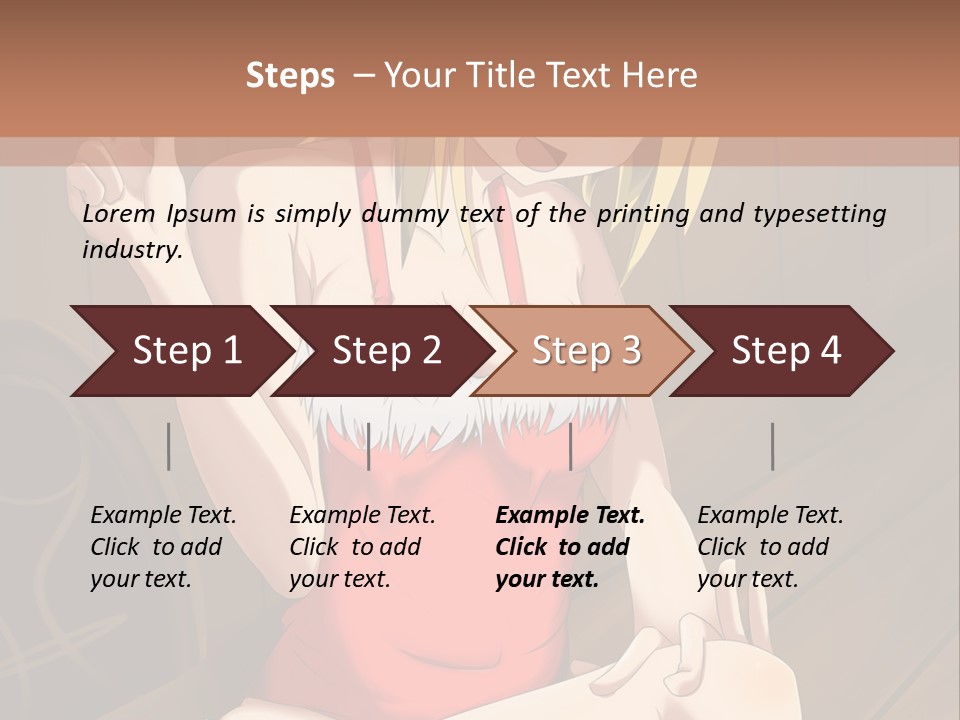 A Woman In A Red Top Is Sitting On A Bench PowerPoint Template