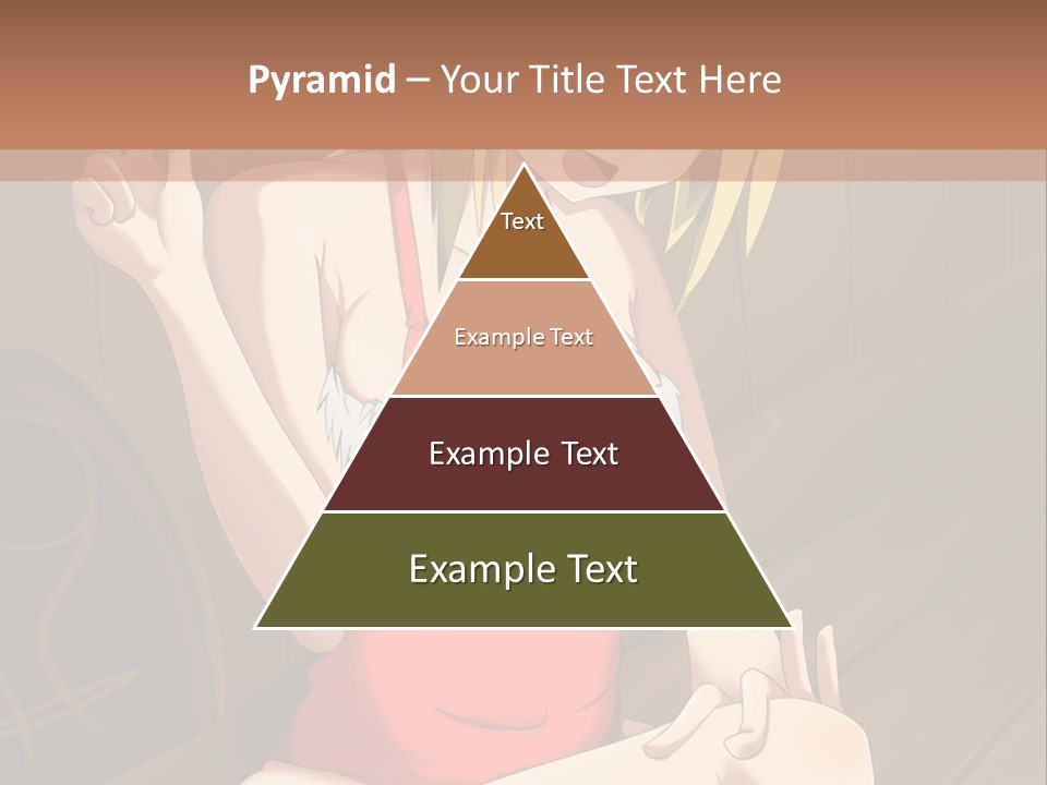 A Woman In A Red Top Is Sitting On A Bench PowerPoint Template