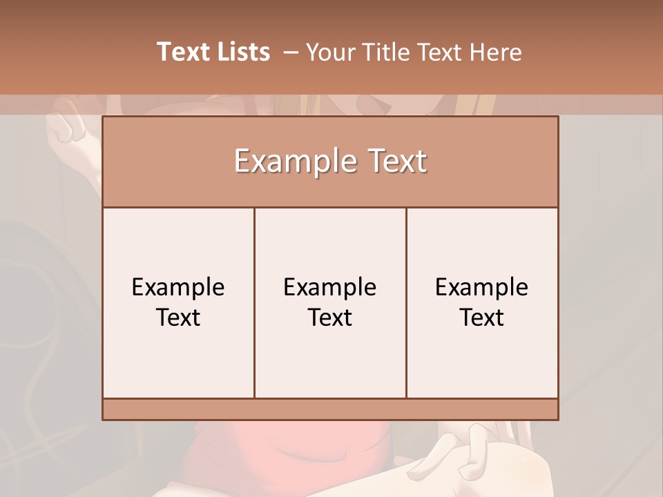 A Woman In A Red Top Is Sitting On A Bench PowerPoint Template