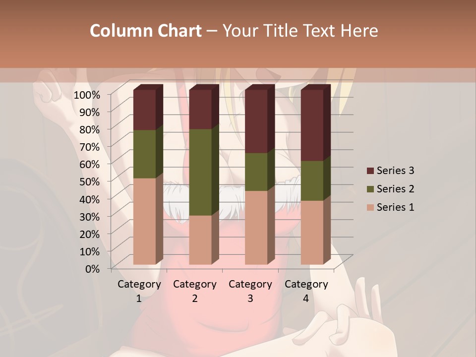A Woman In A Red Top Is Sitting On A Bench PowerPoint Template