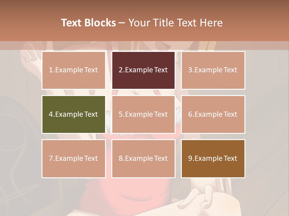 A Woman In A Red Top Is Sitting On A Bench PowerPoint Template