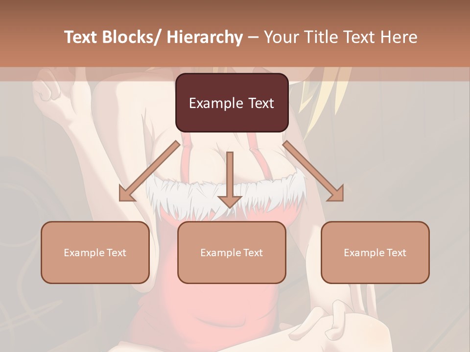 A Woman In A Red Top Is Sitting On A Bench PowerPoint Template