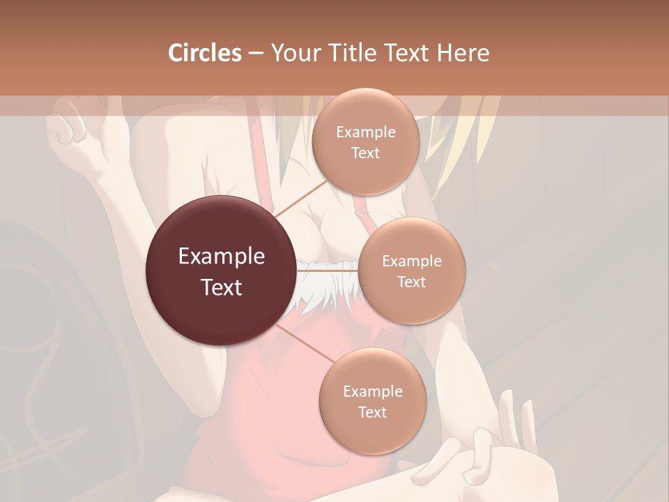 A Woman In A Red Top Is Sitting On A Bench PowerPoint Template