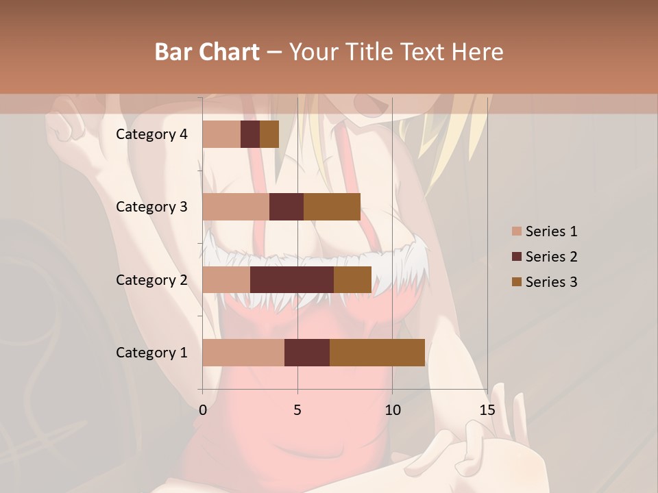 A Woman In A Red Top Is Sitting On A Bench PowerPoint Template