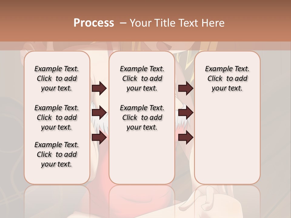 A Woman In A Red Top Is Sitting On A Bench PowerPoint Template