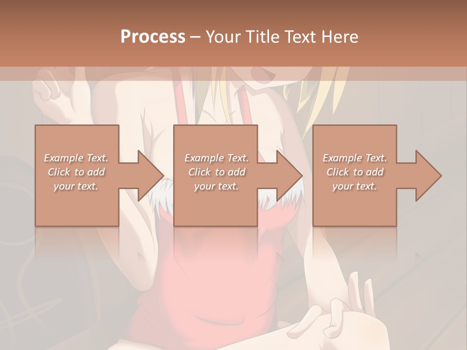 A Woman In A Red Top Is Sitting On A Bench PowerPoint Template