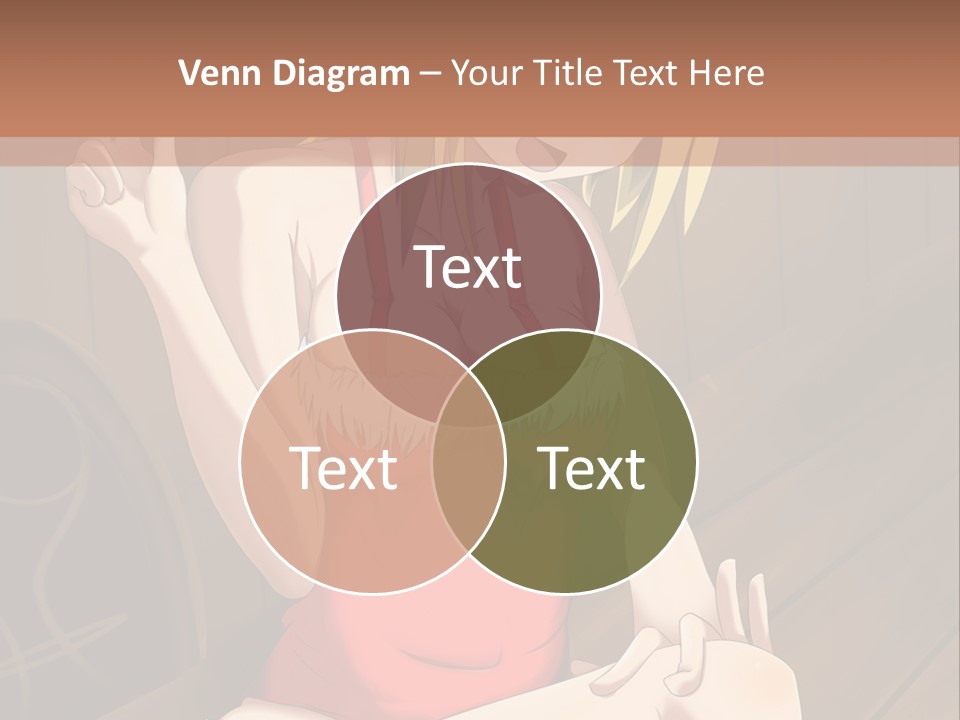 A Woman In A Red Top Is Sitting On A Bench PowerPoint Template