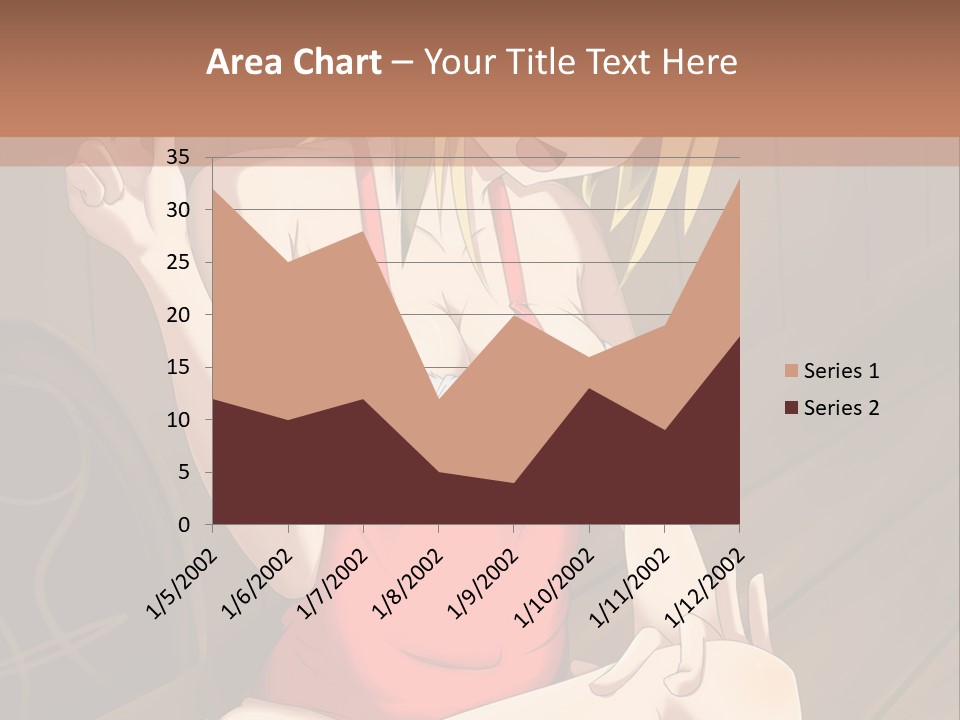 A Woman In A Red Top Is Sitting On A Bench PowerPoint Template