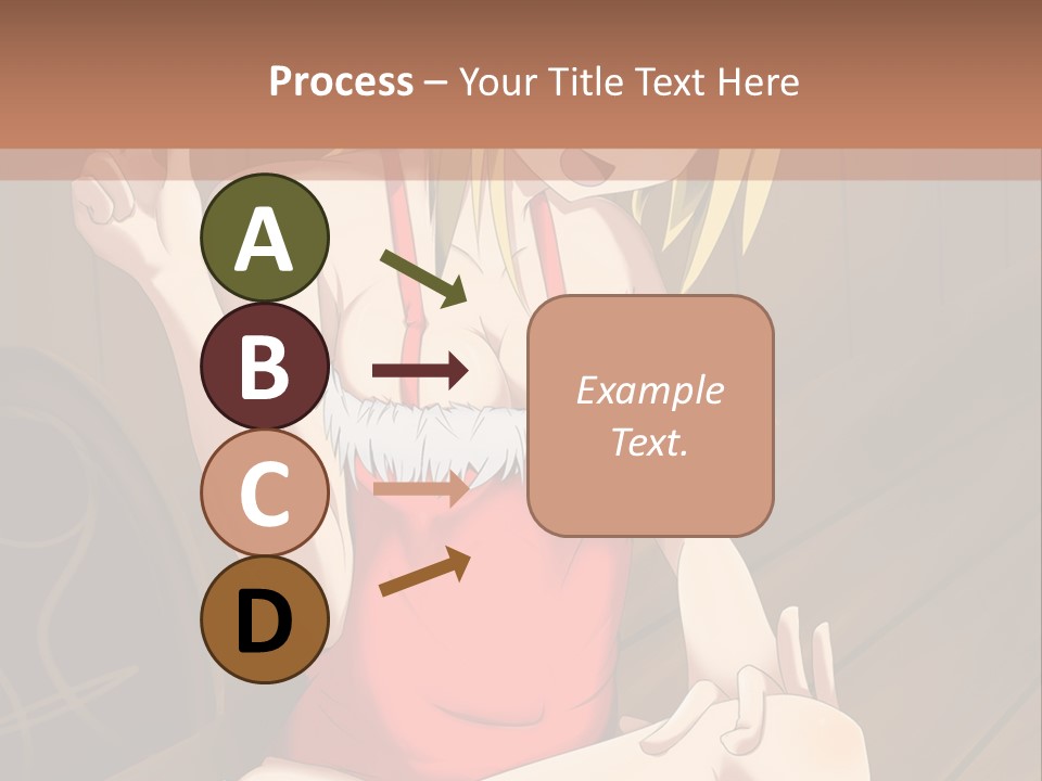 A Woman In A Red Top Is Sitting On A Bench PowerPoint Template