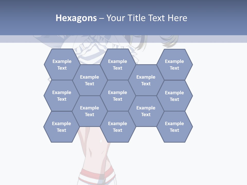 A Girl In A Short Skirt And Boots Is Standing Next To A Wall PowerPoint Template