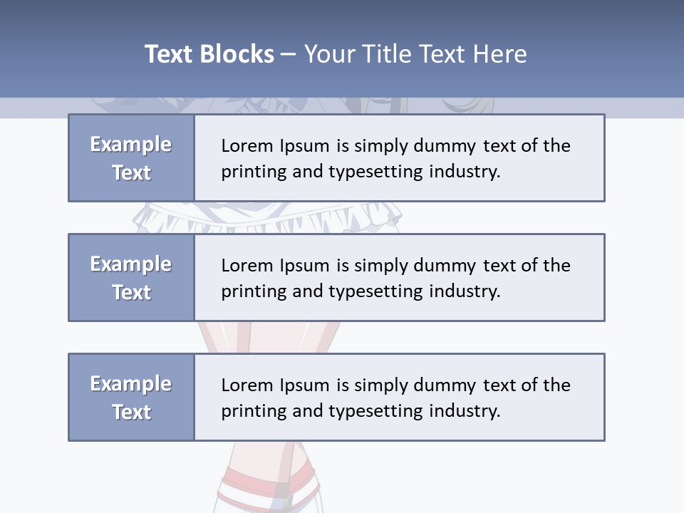 A Girl In A Short Skirt And Boots Is Standing Next To A Wall PowerPoint Template